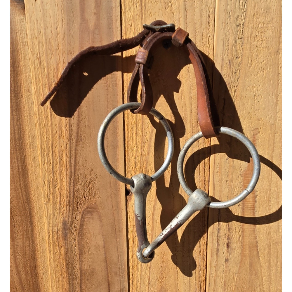 Snaffle Horse Bit Vintage Rustic Tack Decor